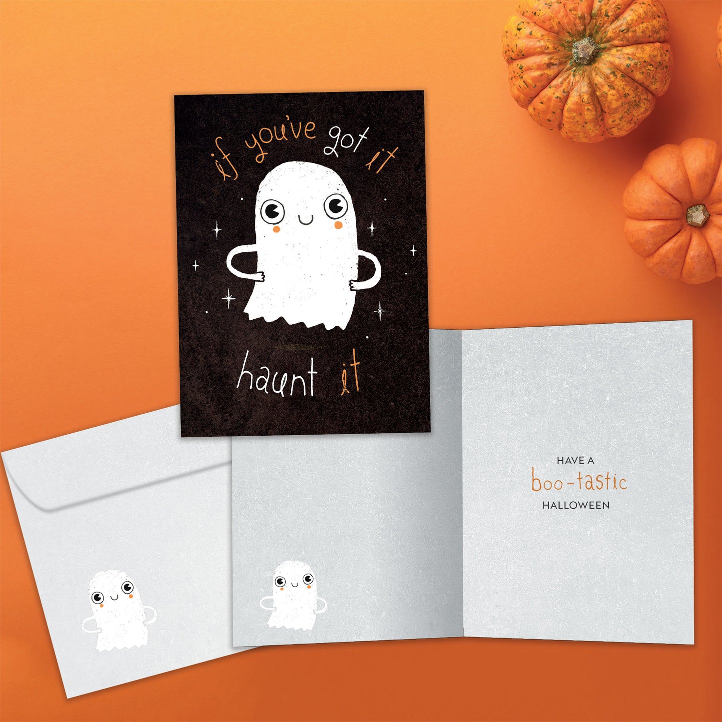 Haunt It Halloween Card