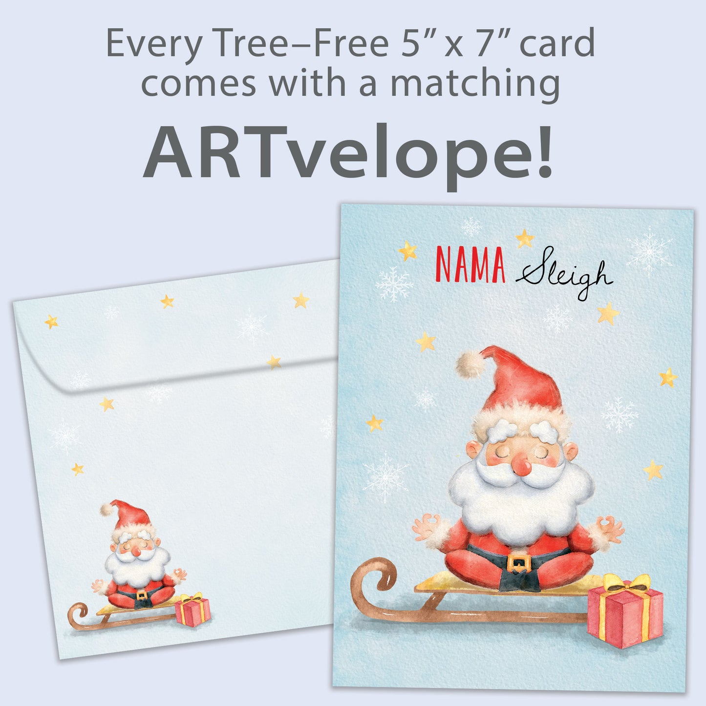 Nama Sleigh Christmas Card