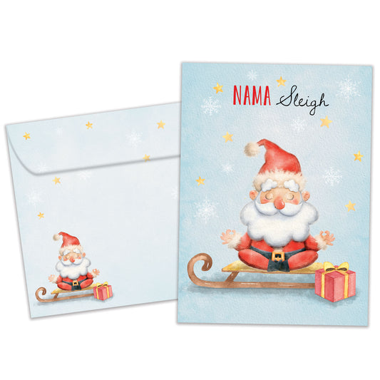 Nama Sleigh Christmas Card