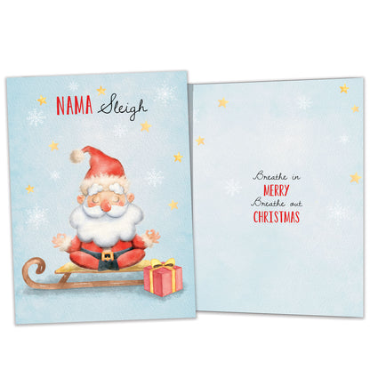 Nama Sleigh Christmas Card
