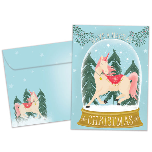 Christmas Unicorn Christmas Card