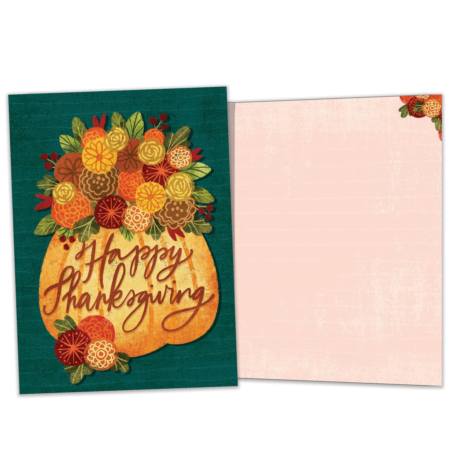 Overflowing Gratitude Thanksgiving Card