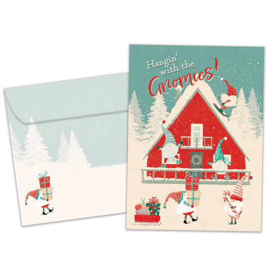 Hanging with the Gnomies Holiday Card