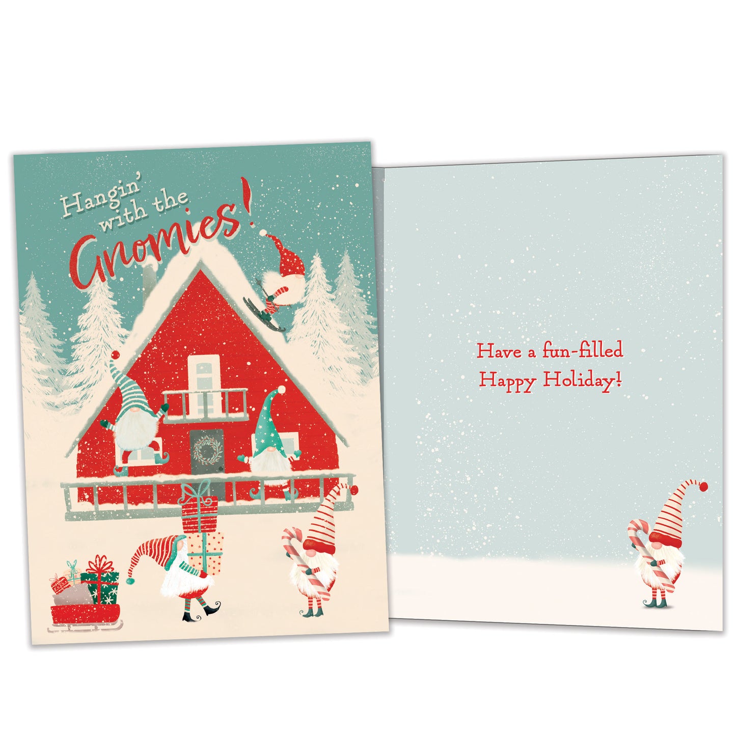Hanging with the Gnomies Holiday Card
