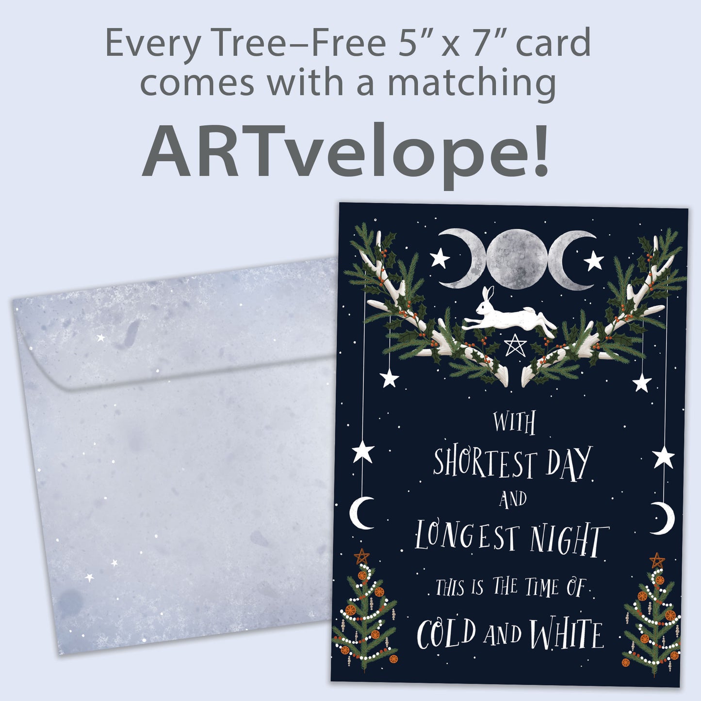 Feasts and Light Solstice Card