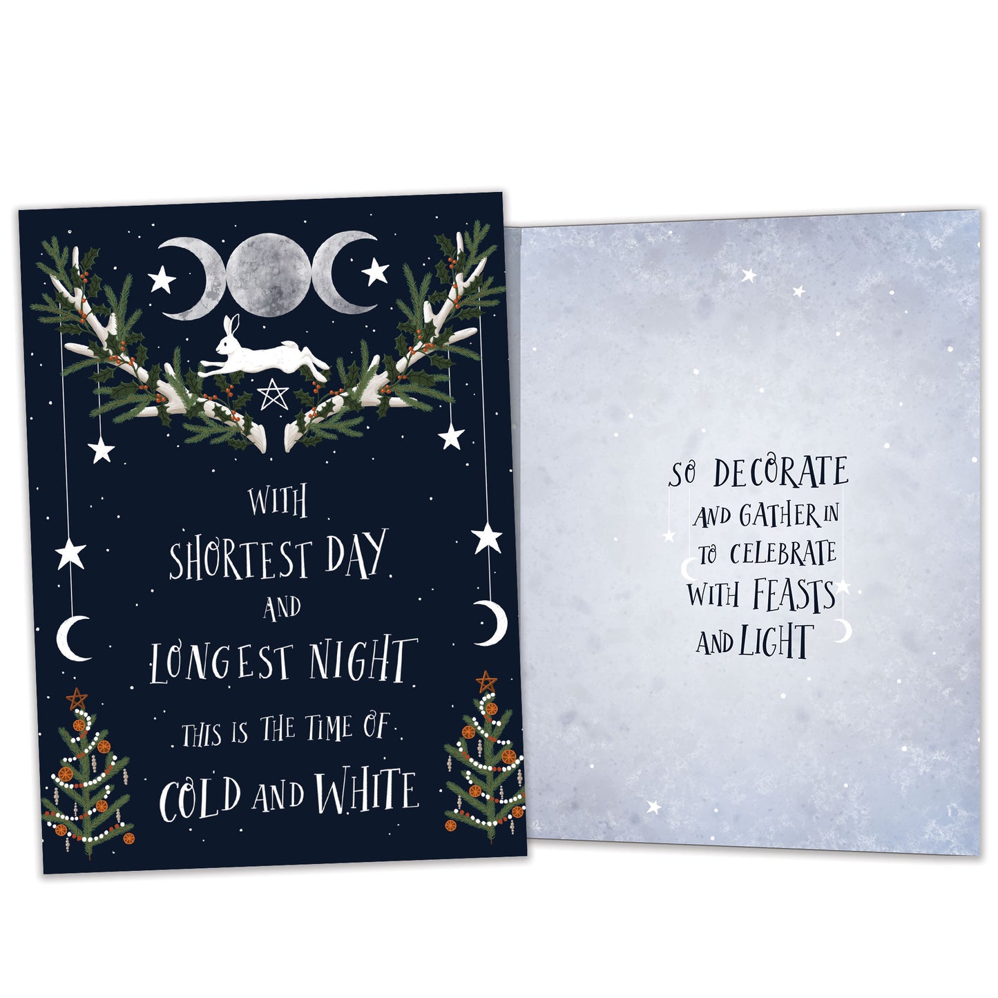 Feasts and Light Solstice Card