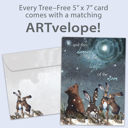 By The Light of the Moon Solstice Card