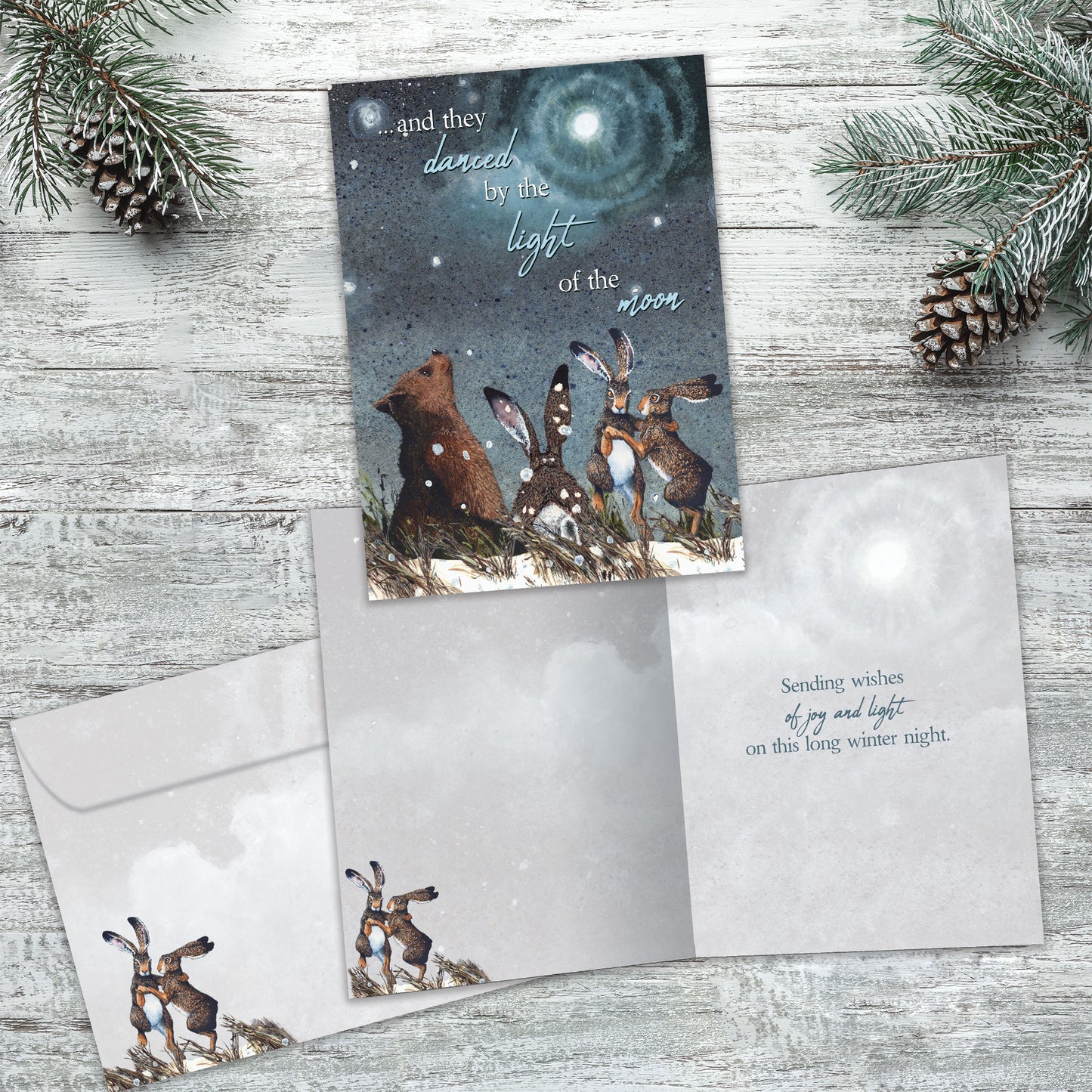 By The Light of the Moon Solstice Card