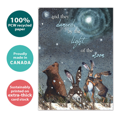 By The Light of the Moon Solstice Card