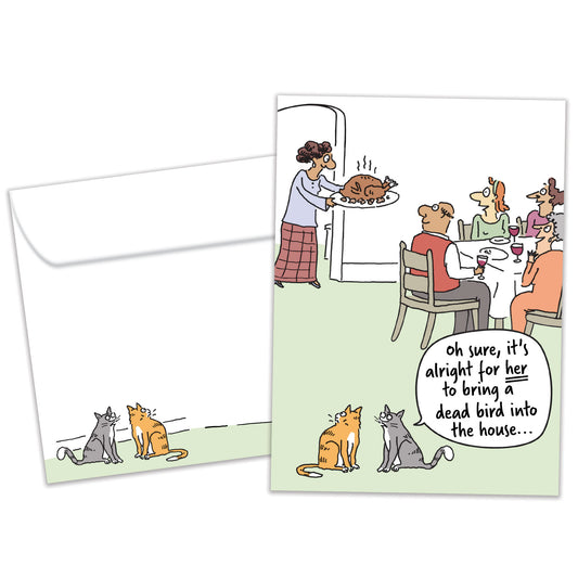 Thanksgiving Bird Thanksgiving Card