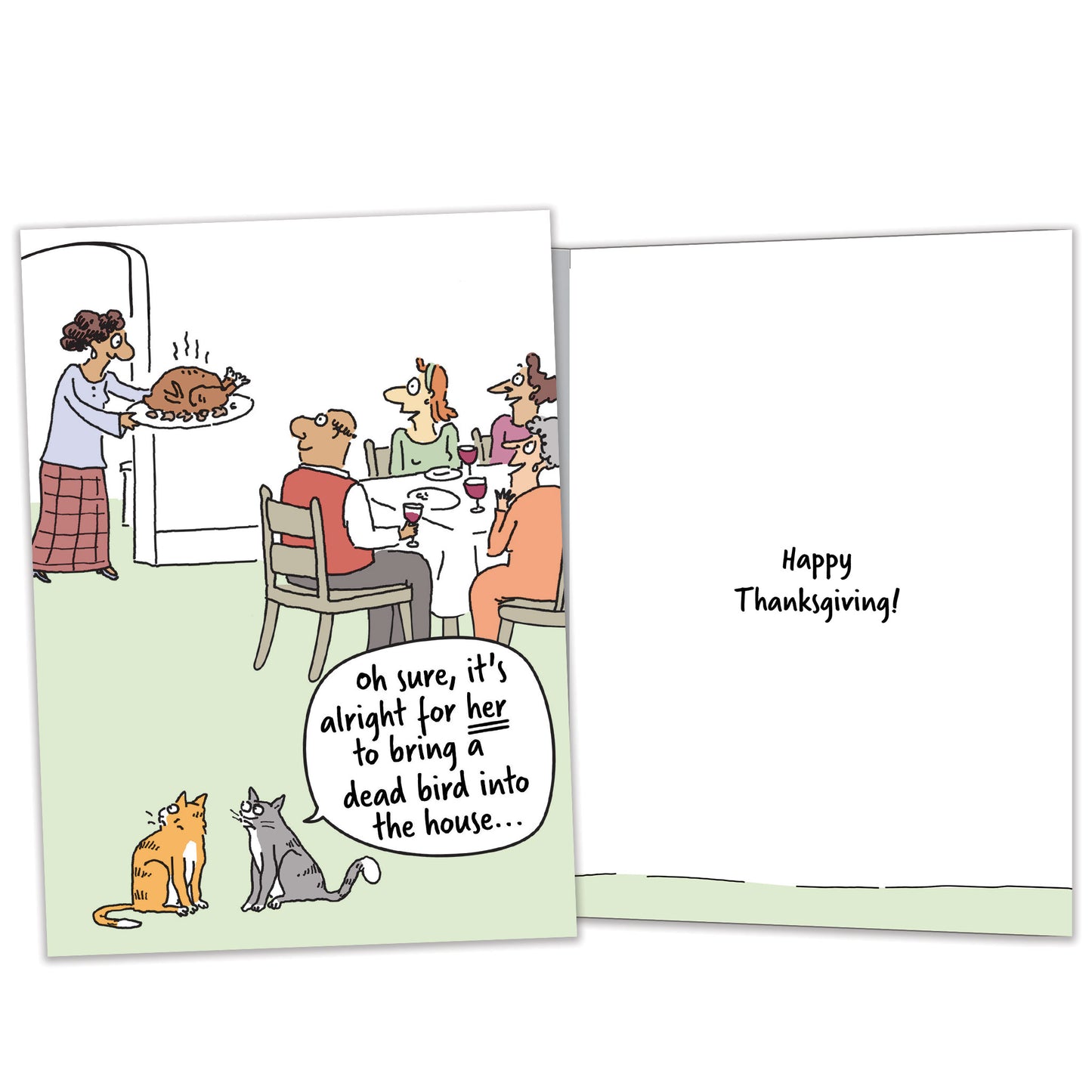 Thanksgiving Bird Thanksgiving Card