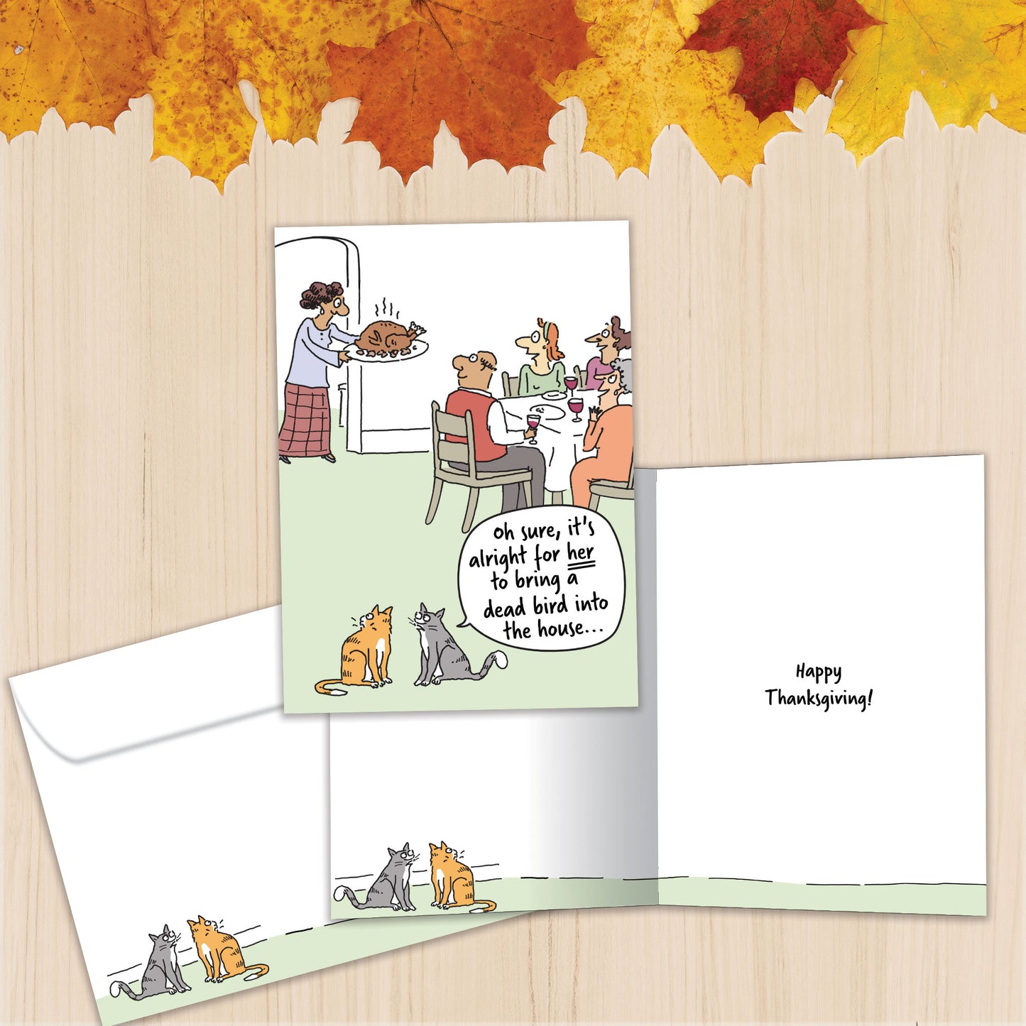 Thanksgiving Bird Thanksgiving Card