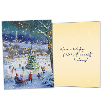 Dreaming of a White Christmas Holiday Card