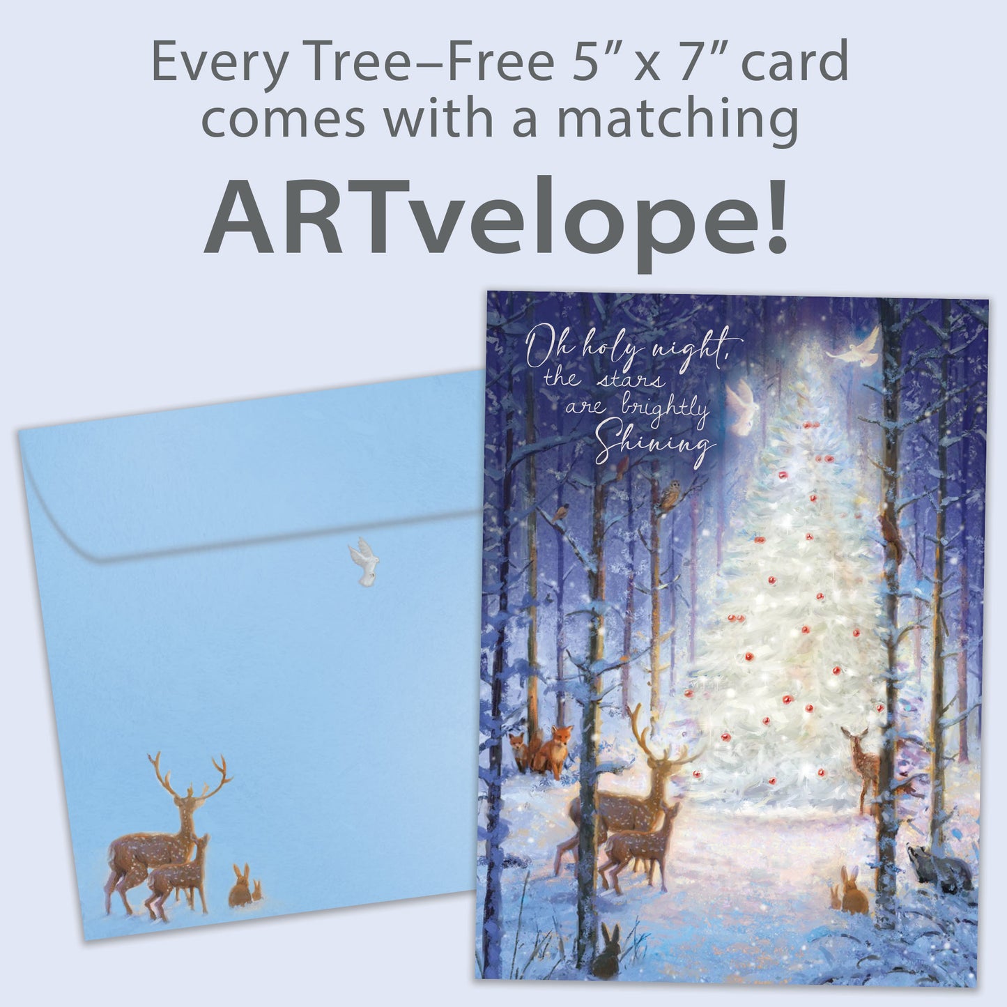 Oh Holy Night Christmas Card