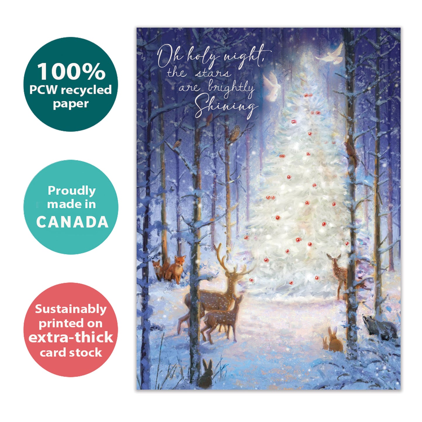 Oh Holy Night Christmas Card