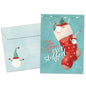 Overstuffed Christmas Christmas Card