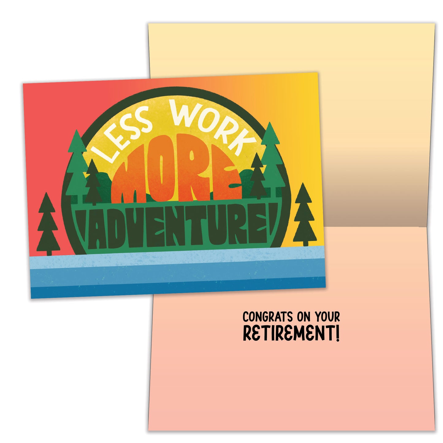 More Adventure Retirement Card