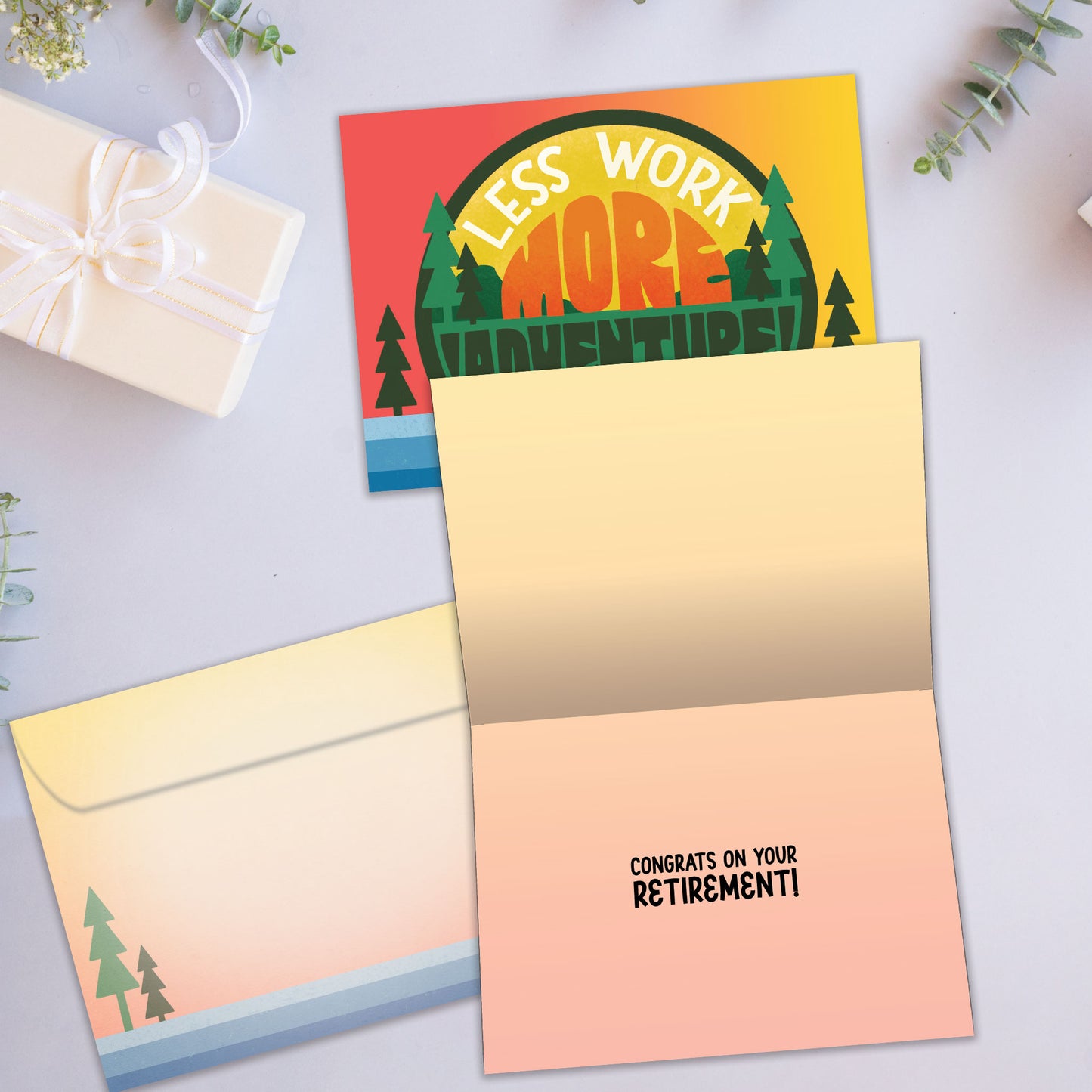 More Adventure Retirement Card