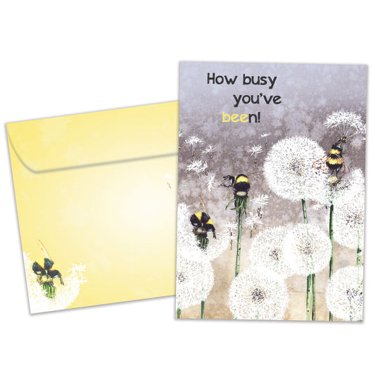Buzzy Day Thank You Card