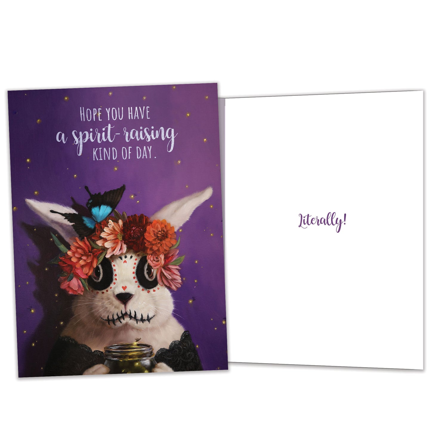 Muerto Bunny Halloween Card