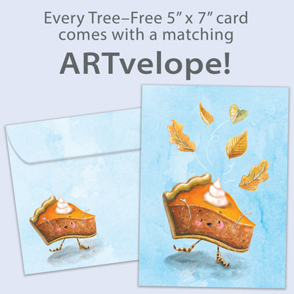 Pie There Thanksgiving Card