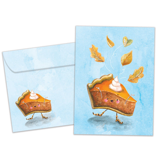 Pie There Thanksgiving Card