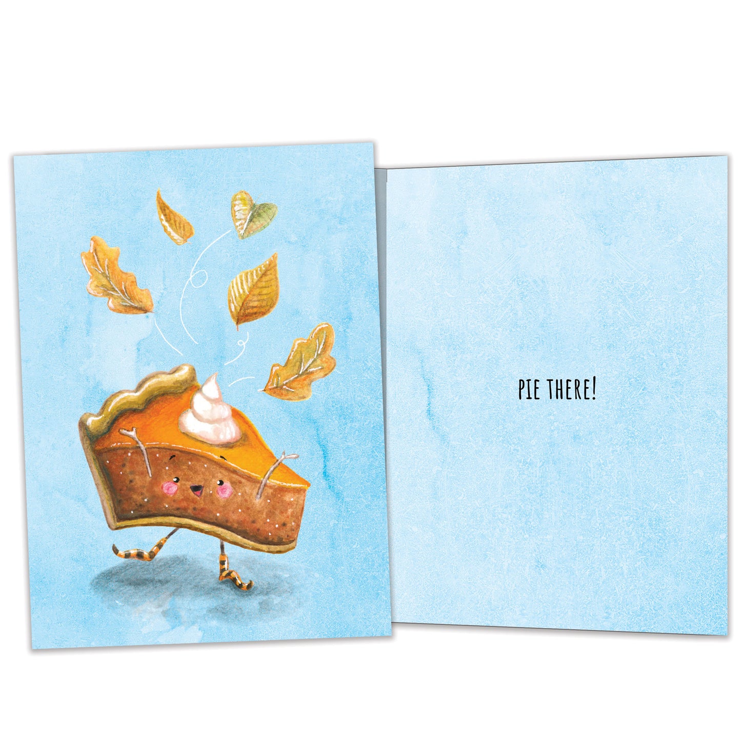 Pie There Thanksgiving Card