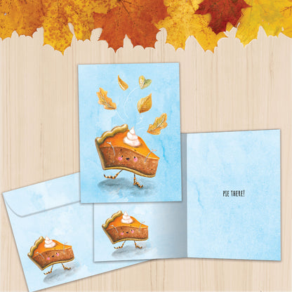 Pie There Thanksgiving Card
