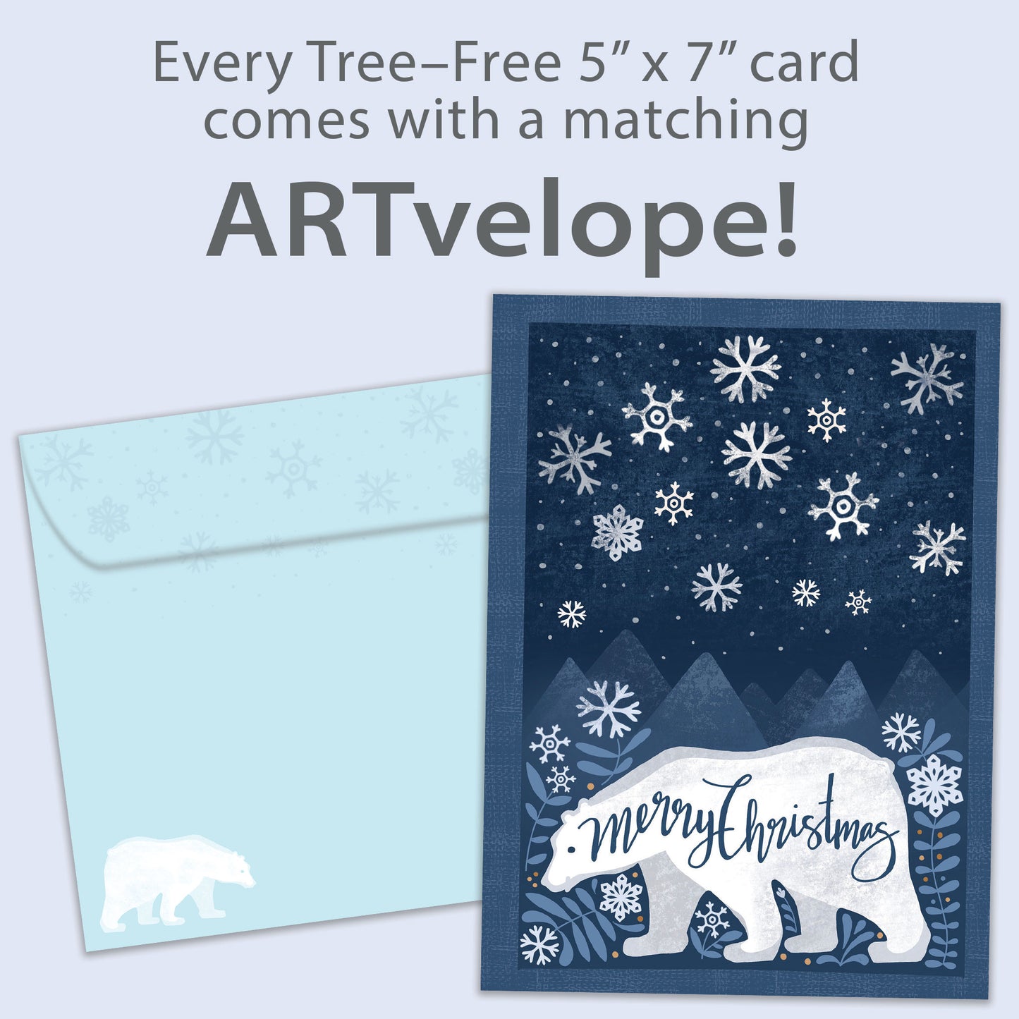 Sweet Polar Wishes Christmas Card