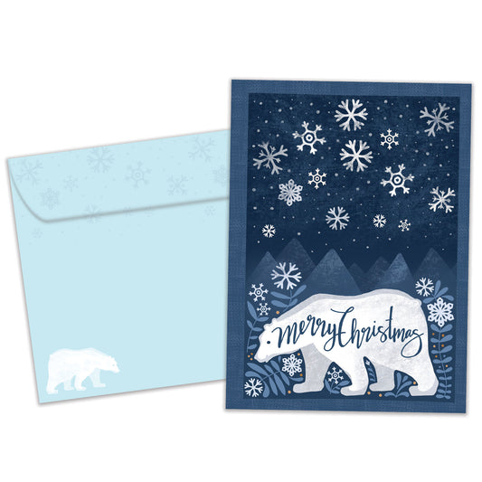 Sweet Polar Wishes Christmas Card
