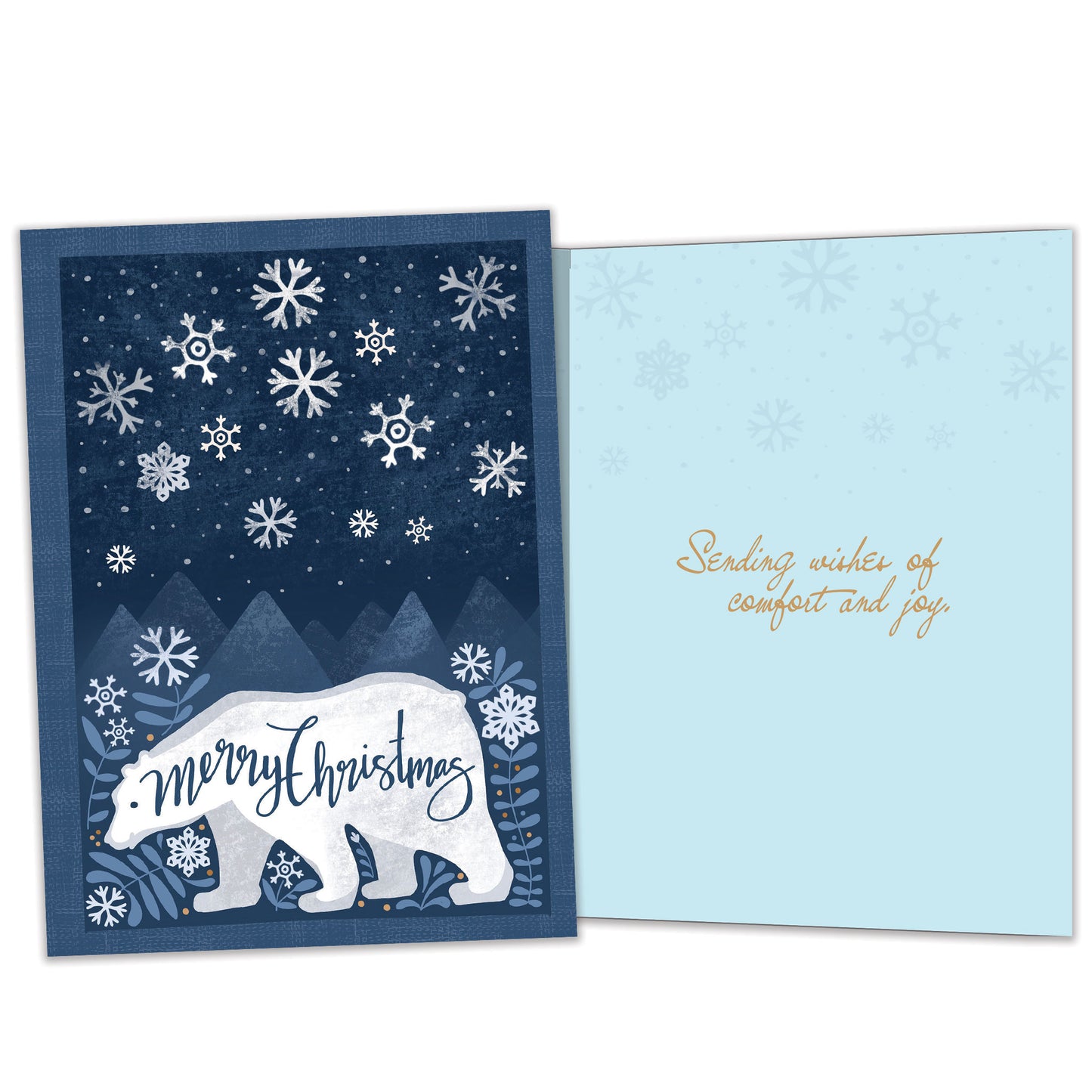 Sweet Polar Wishes Christmas Card