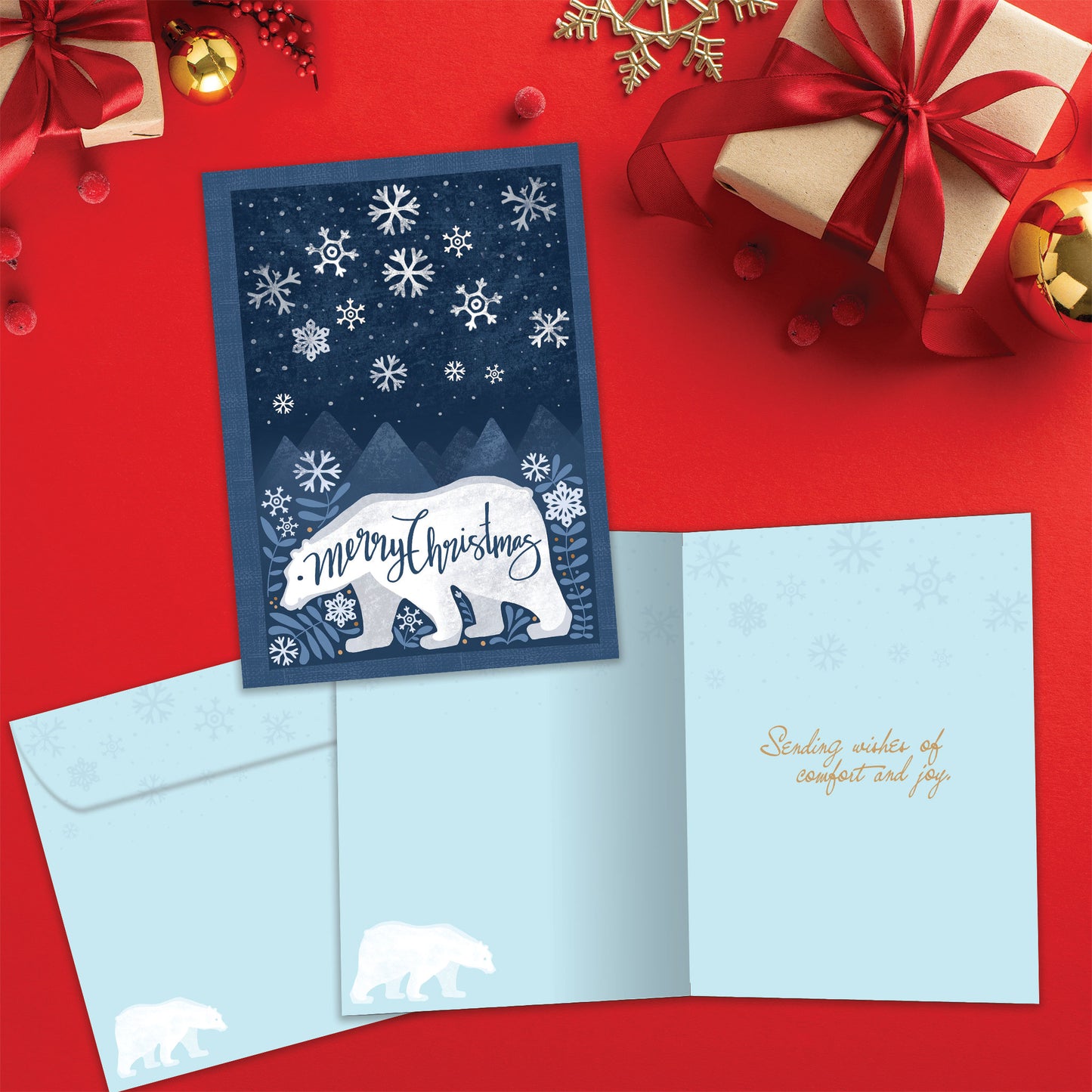 Sweet Polar Wishes Christmas Card