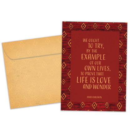 Love and Wonder Kwanzaa Card