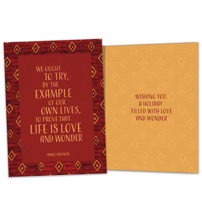 Love and Wonder Kwanzaa Card