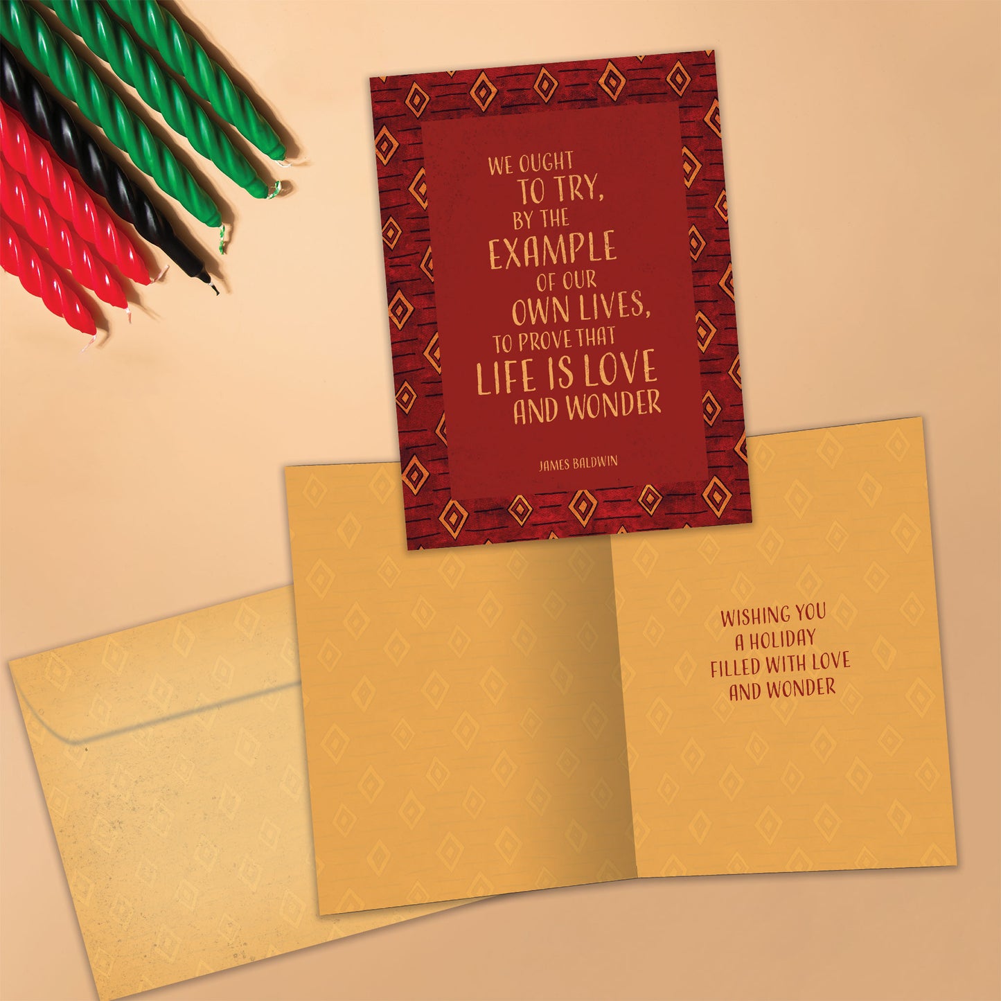 Love and Wonder Kwanzaa Card