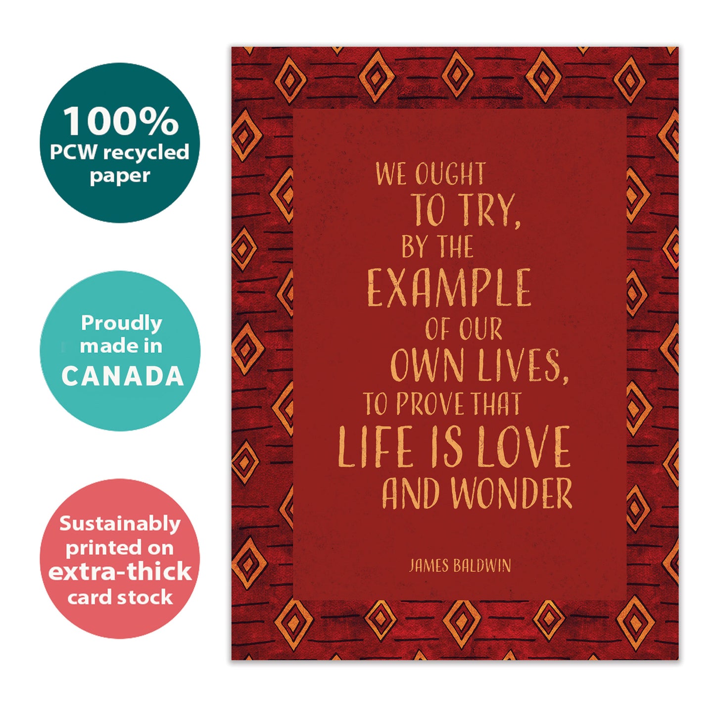 Love and Wonder Kwanzaa Card