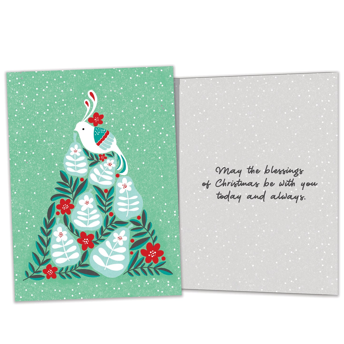 Partridge Blessings Christmas Card