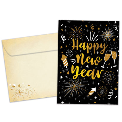 New Year Celebration New Year’s Card