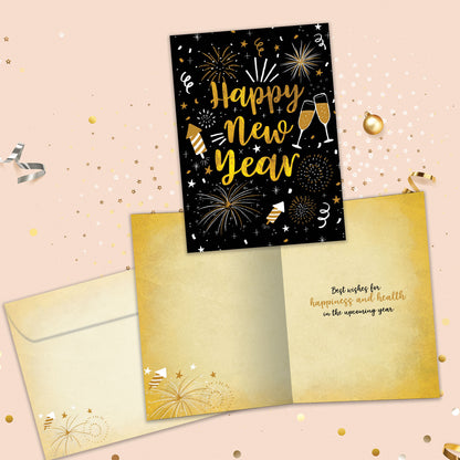 New Year Celebration New Year’s Card