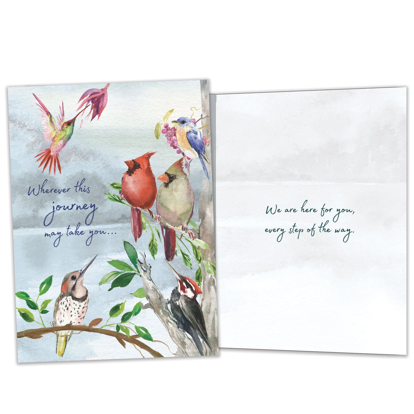 Hummingbird Journey Encouragement Card