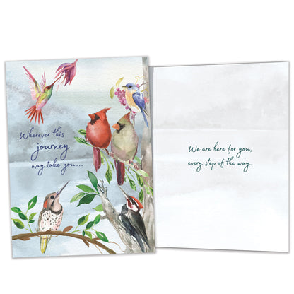Hummingbird Journey Encouragement Card