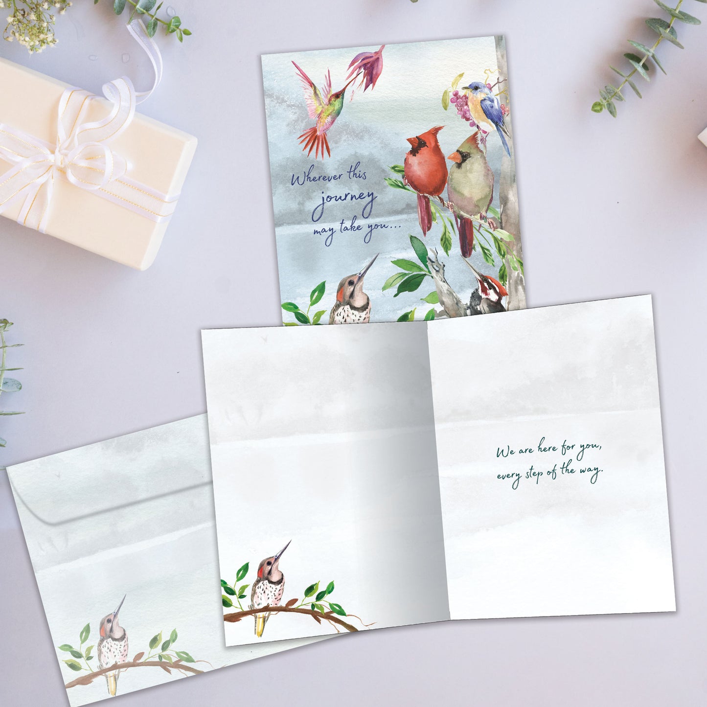 Hummingbird Journey Encouragement Card