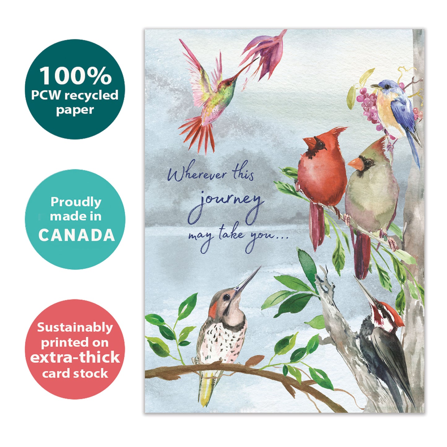 Hummingbird Journey Encouragement Card
