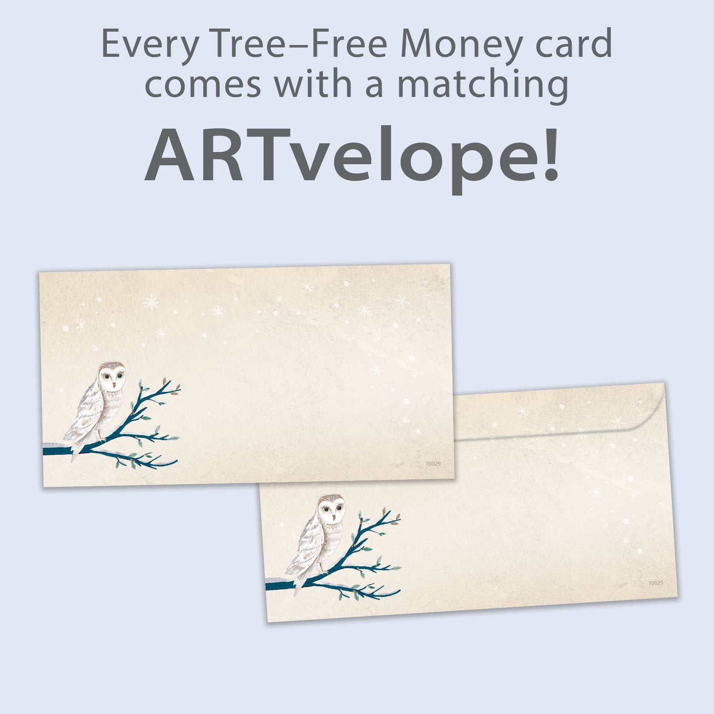 Solstice Owl Money Holder Card