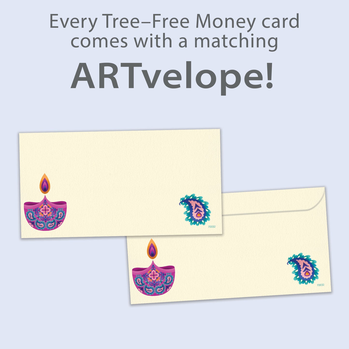 Light and Love Diwali Money Holder Card