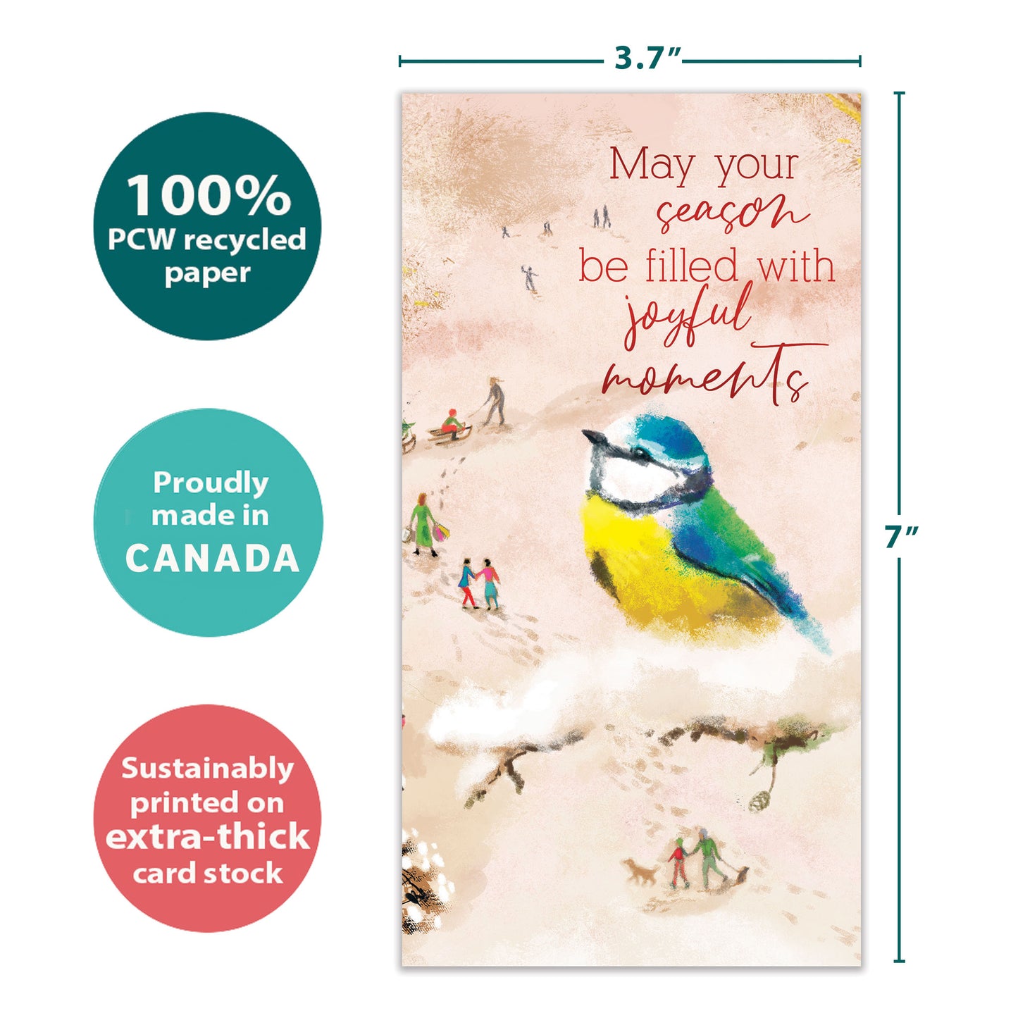 Joyful Moments Holiday Money Holder Card