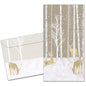 Silent Wood Holiday Money Holder Card