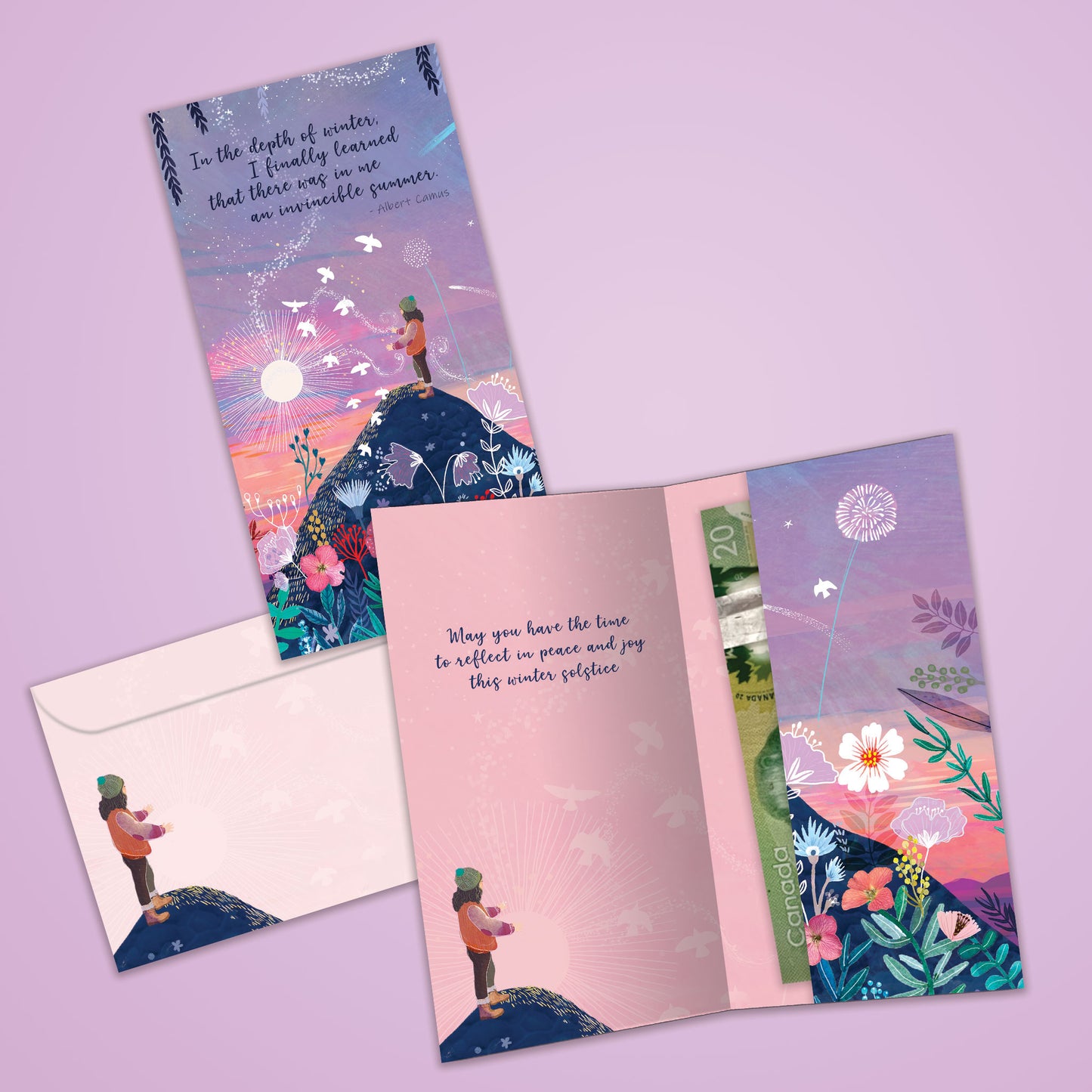 An Invincible Summer Solstice Money Holder Card