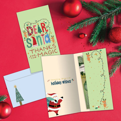 Thanks for the Magic Christmas Money Holder Card