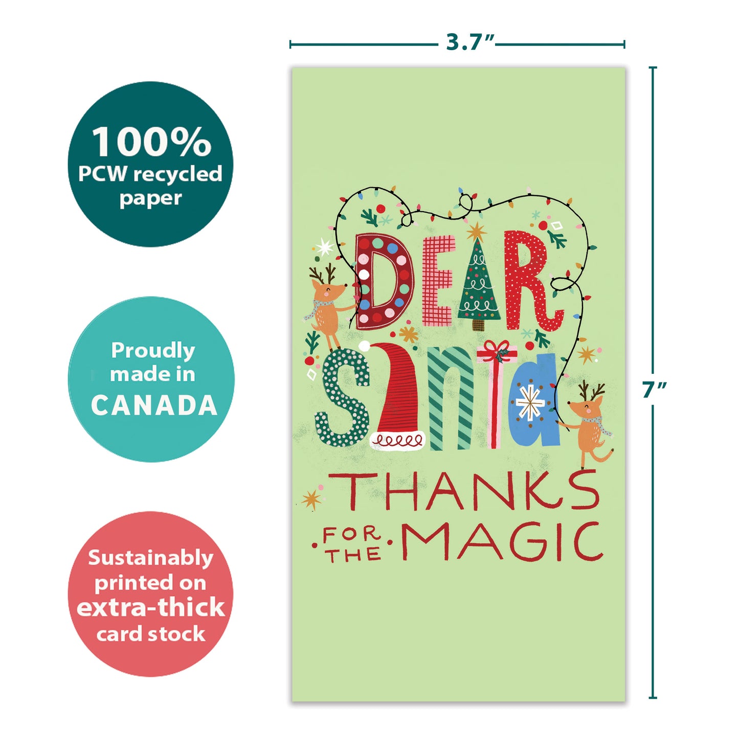 Thanks for the Magic Christmas Money Holder Card